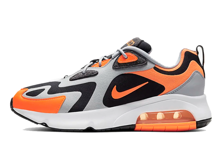 Nike Air Max 200 Black Total Orange