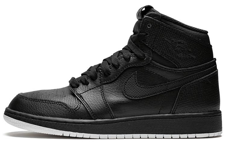 Jordan 1 Retro High OG GS Black Perforated