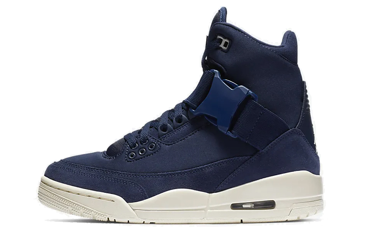 Jordan 3 Retro Explorer Xx Midnight Navy Light Cream Women's