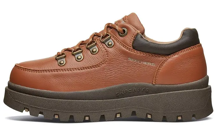 Skechers Modern Comfort Platform Shoes Women's Chestnut