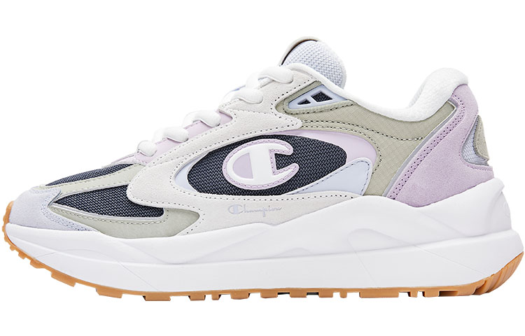 Champion Chunky Sneakers Women's Low-Top Midnight Blue/Moss