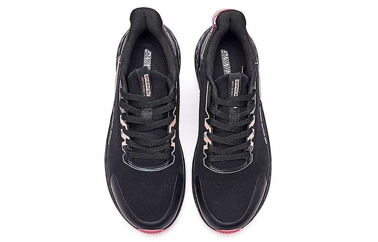 361° Bounce Technology Breathable Low-Top Running Shoes Women's Black Pink Comfortable Sports