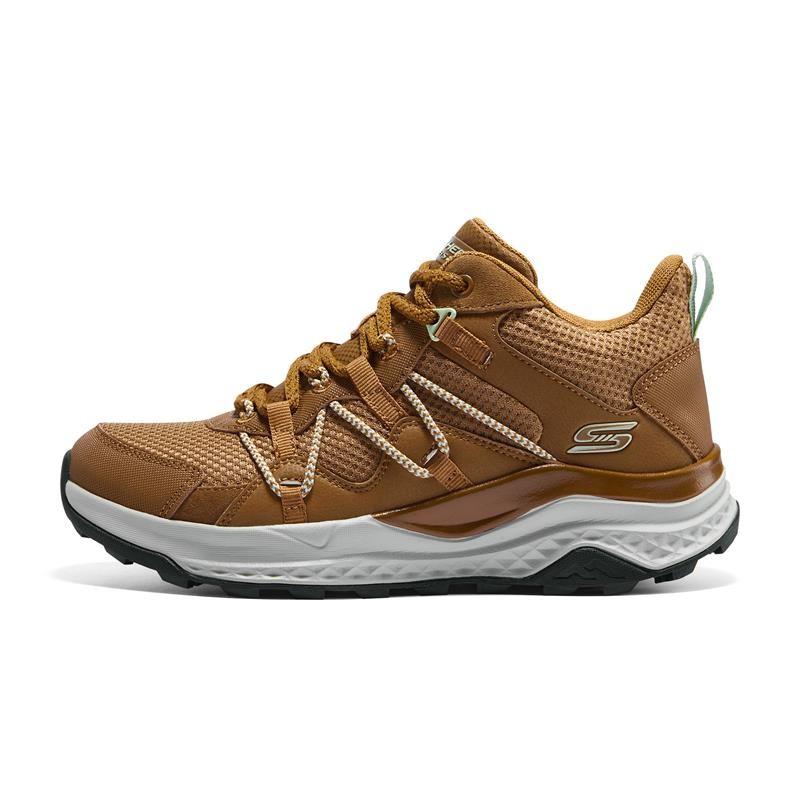 Skechers Bob's Wear-Resistant Low-Top Casual Shoes Women's Reddish Brown