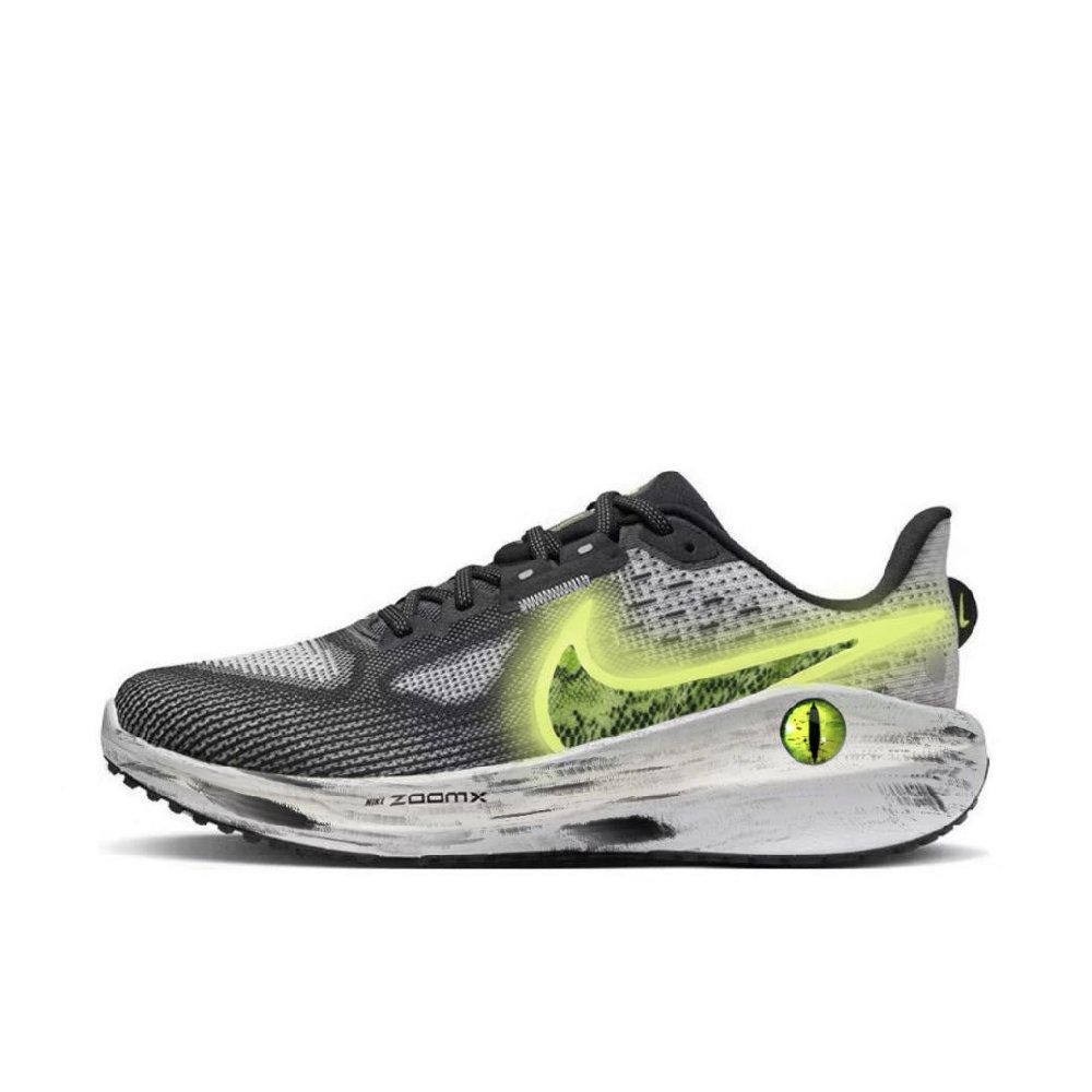 Nike Air Zoom Vomero 17 Running Shoes Unisex Low-Top Gray/Green