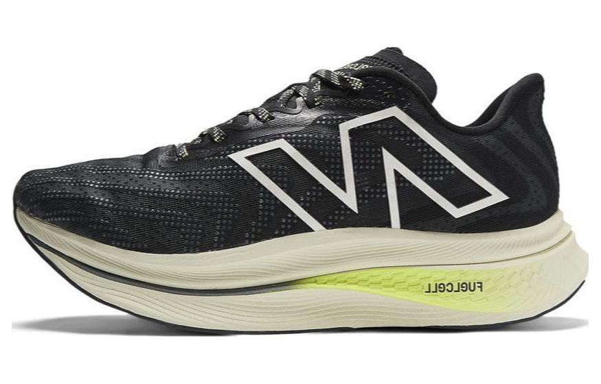 New Balance Elite v3 Беговые кроссовки Низкие Черный Желтый Белый Мужские