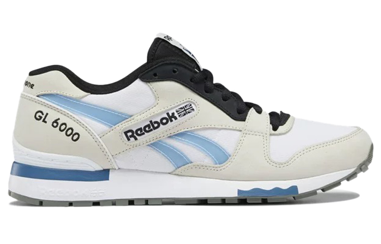 Reebok Eightyone X Reebok Gl 6000 Retro Wear Resistant Shoes/Sneakers Unisex White Blue