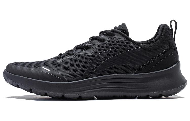 LiNing Feather Cushioning Anti-Slip And Wear-Resistant Low-Top Running Shoes Women's Black