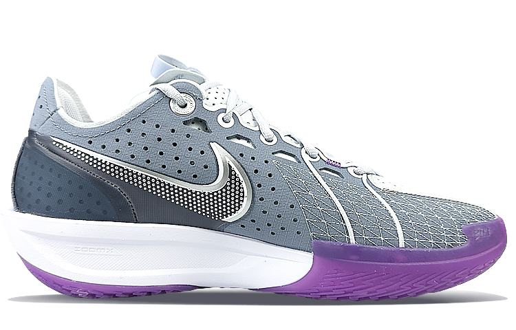 Nike Air Zoom G.T. Cut 3 Cushioning Anti-Slip And Wear-Resistant Low-Top Basketball Shoes Unisex Blue Gray купить в интернет-магазине Yoocart с быстрой доставкой по России.
