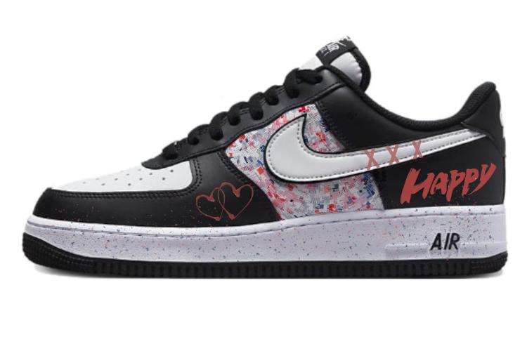 Nike Air Force 1 Low-Top Skateboard Shoes Unisex White Black