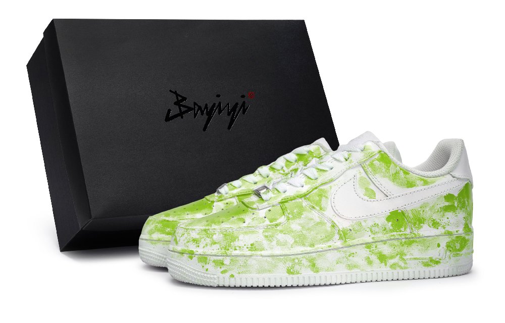 Nike Air Force 1 Skateboard Shoes Unisex Low-Top Verdant Green