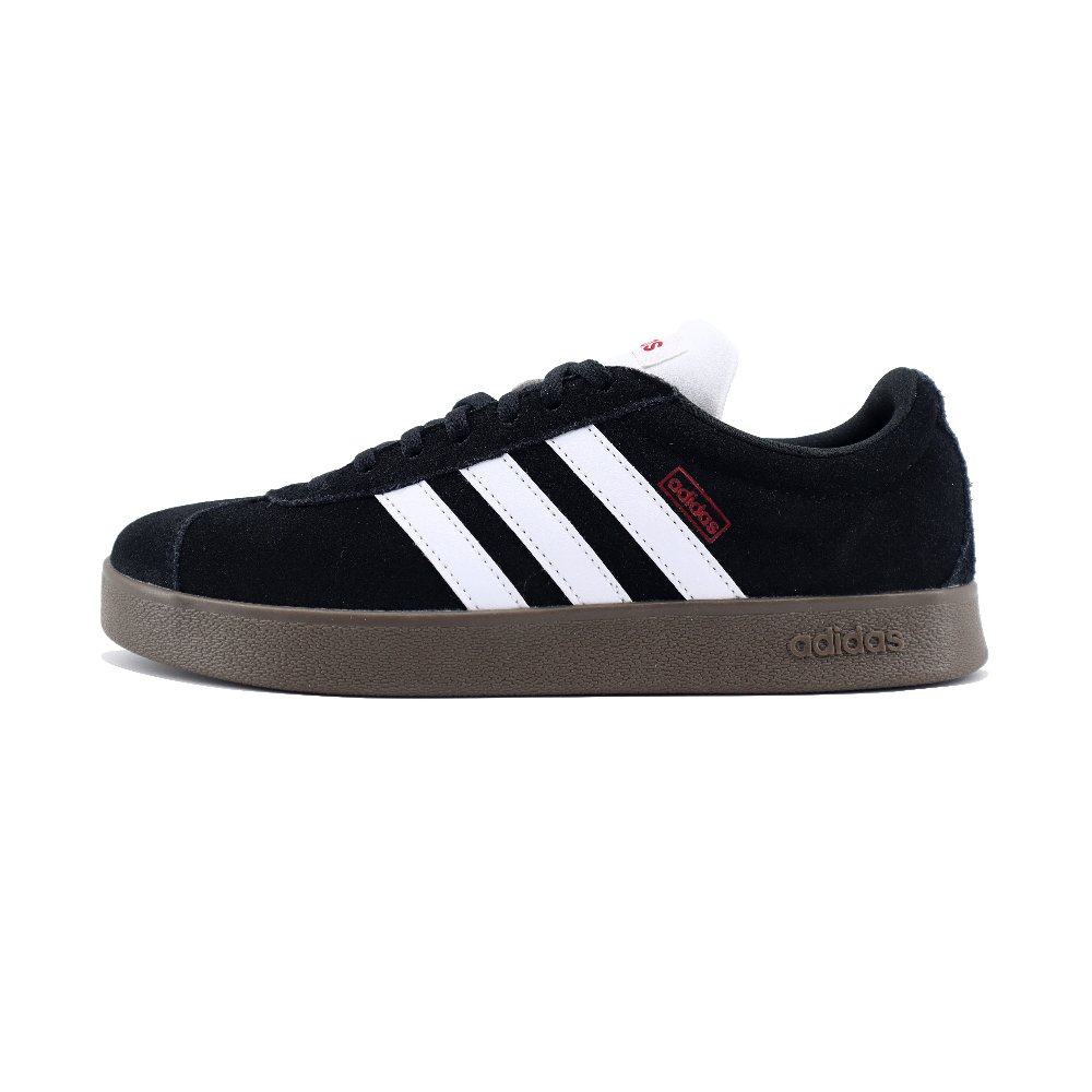 Adidas Neo VL Court 2.0 Anti Slip Wear Resistant Low Top Skateboard Shoes Unisex Black White
