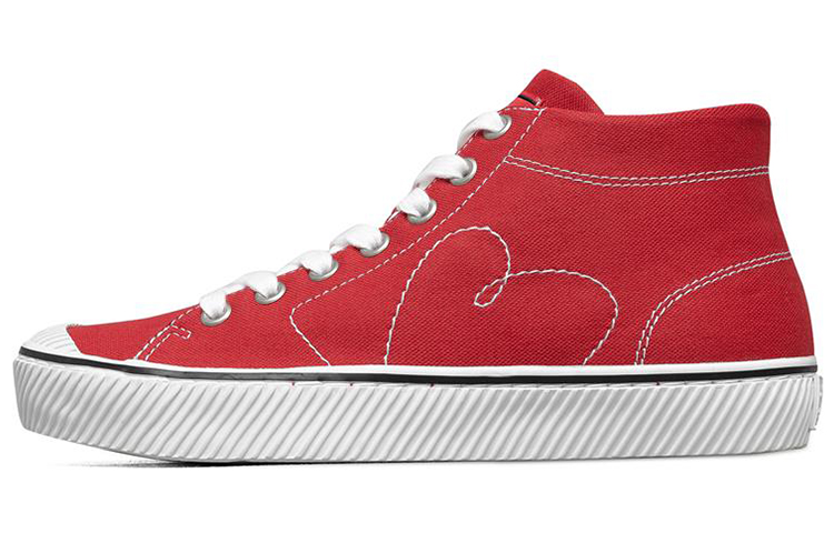 Skechers Bobs B Wild Mid Top Sneakers Red Women's