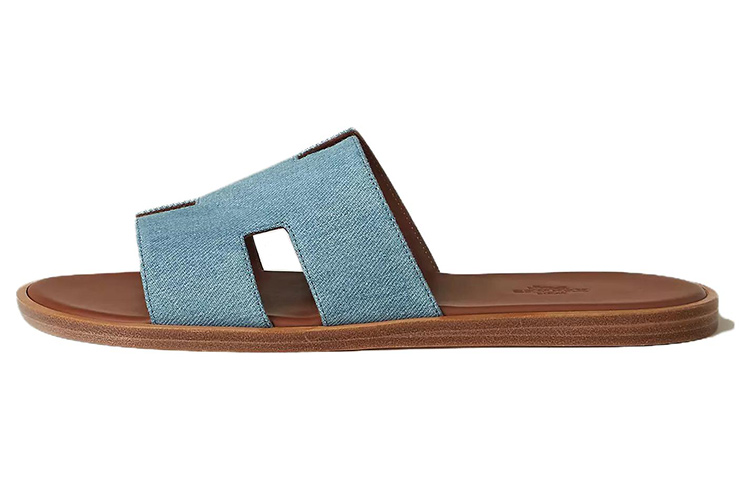 HERMES Izmir Slide Slippers Men's Blue