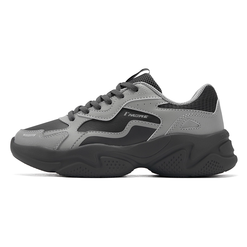 361° Life Collection Slip Resistant, Waterproof, Lightweight Low Top Chunky Sneakers Women's Recycling Smoke Gray