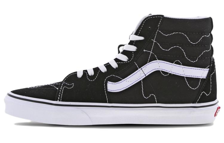 Vans SK8 HI Stitch 'Black White'