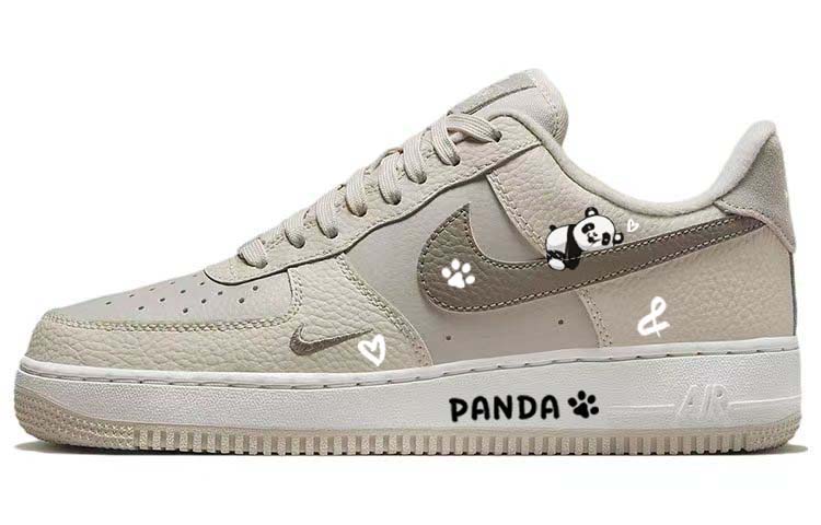 Nike Air Force 1 Skateboard Shoes Women's Low-Top White/Brown