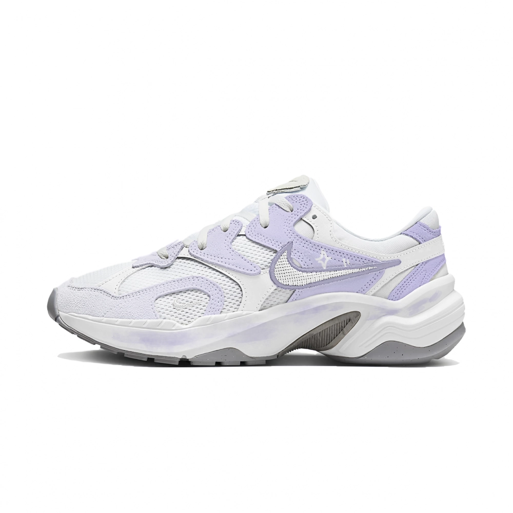 Nike AL8 Star Joy Manufacturing, Taro Milkshake Low top Casual Shoes Unisex White Purple
