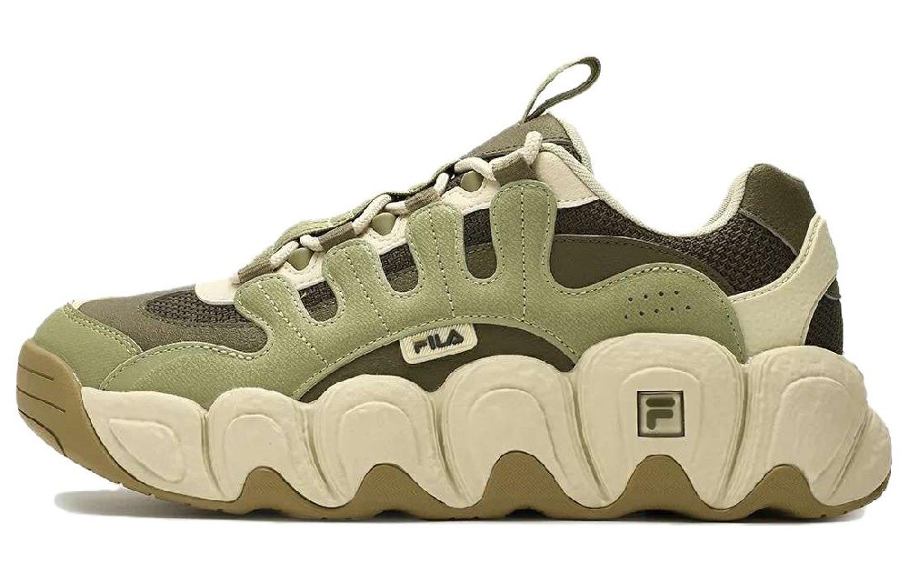 FILA Croissant Chunky Sneakers 'Green Beige'