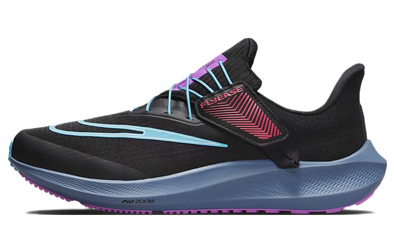 Nike Pegasus Flyease Se Black Baltic Blue Fuchsia Dream