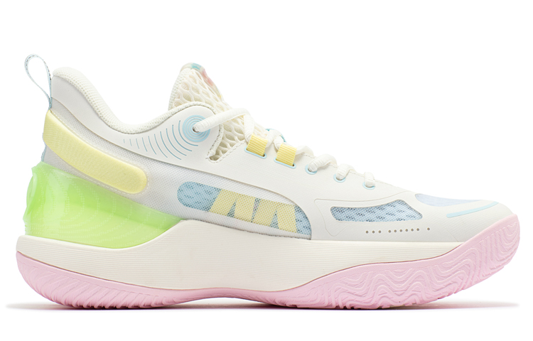 361° AG Sparkling Clear Sky Cushioning Anti-Slip Wear-Resistant Breathability Low-Top Basketball Shoes Men's White Pink купить в интернет-магазине Yoocart с быстрой доставкой по России.