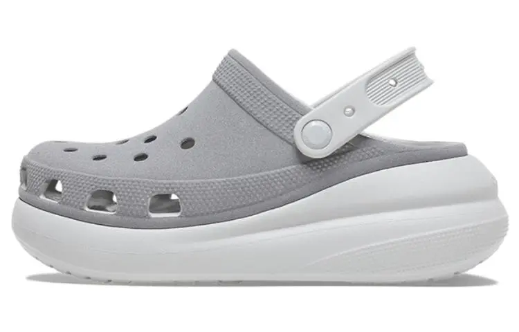 Crocs Crush Reflective Clogs 'Grey White' Women's
