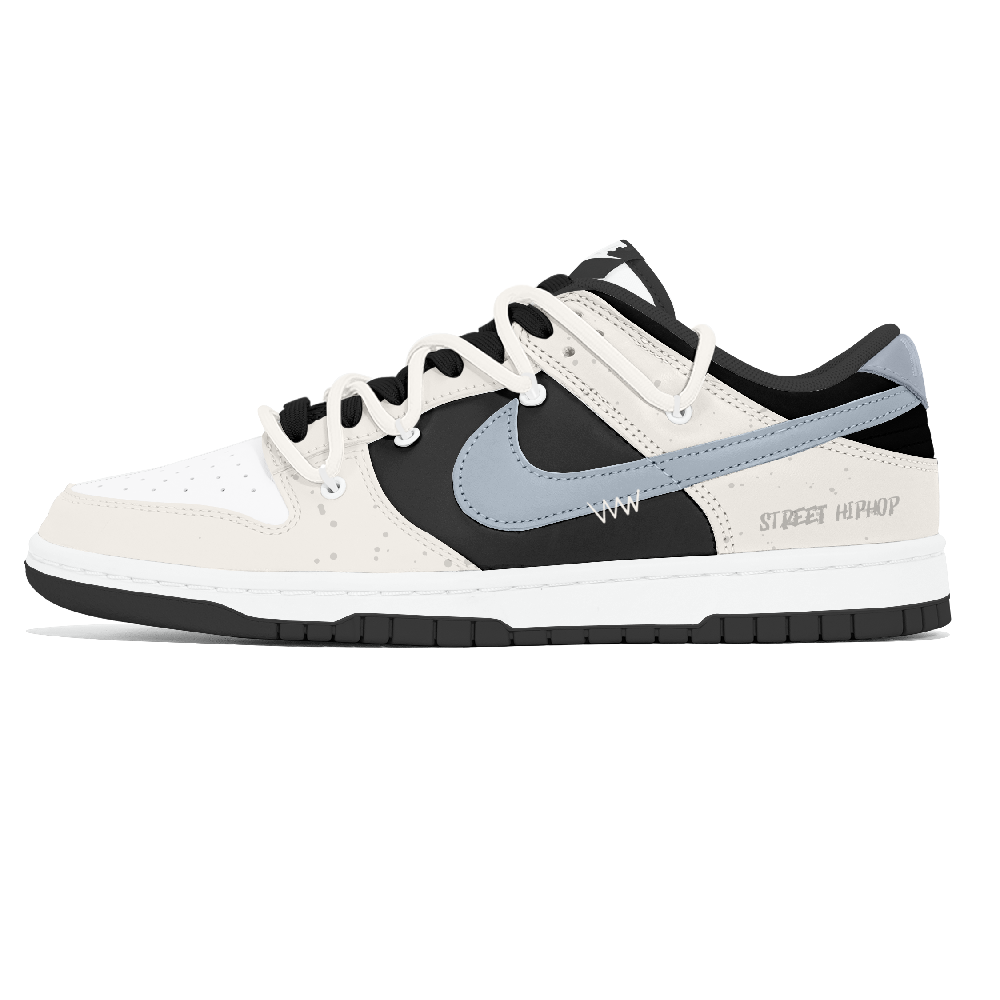Nike Dunk Dust Collection Abrasion Resistant Low Top Skateboard Shoes Men's White