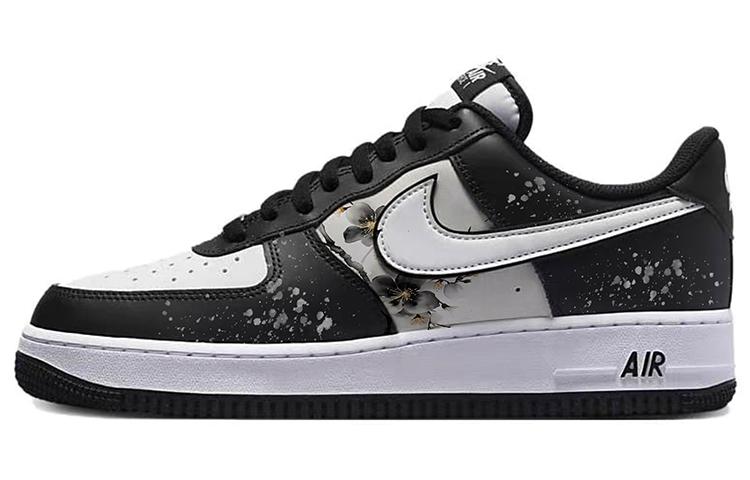 Nike Air Force 1 Low-Top Skateboard Shoes Unisex White Black