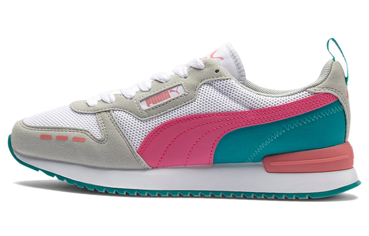 PUMA R78 White/Pink/Blue Women's