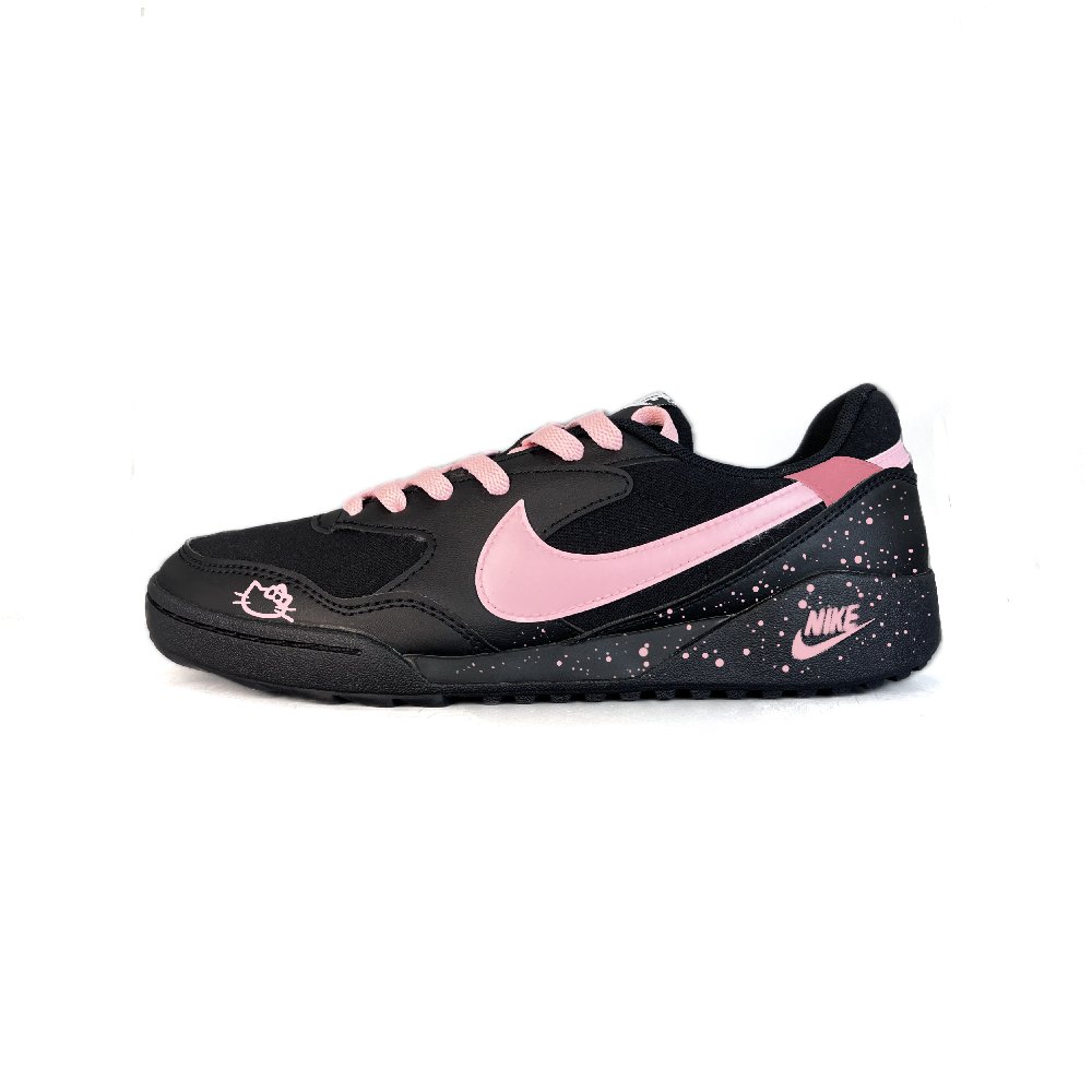 Nike Terra Manta Anti Slip Wear Resistant Low Top Casual Shoes Unisex Black Pink