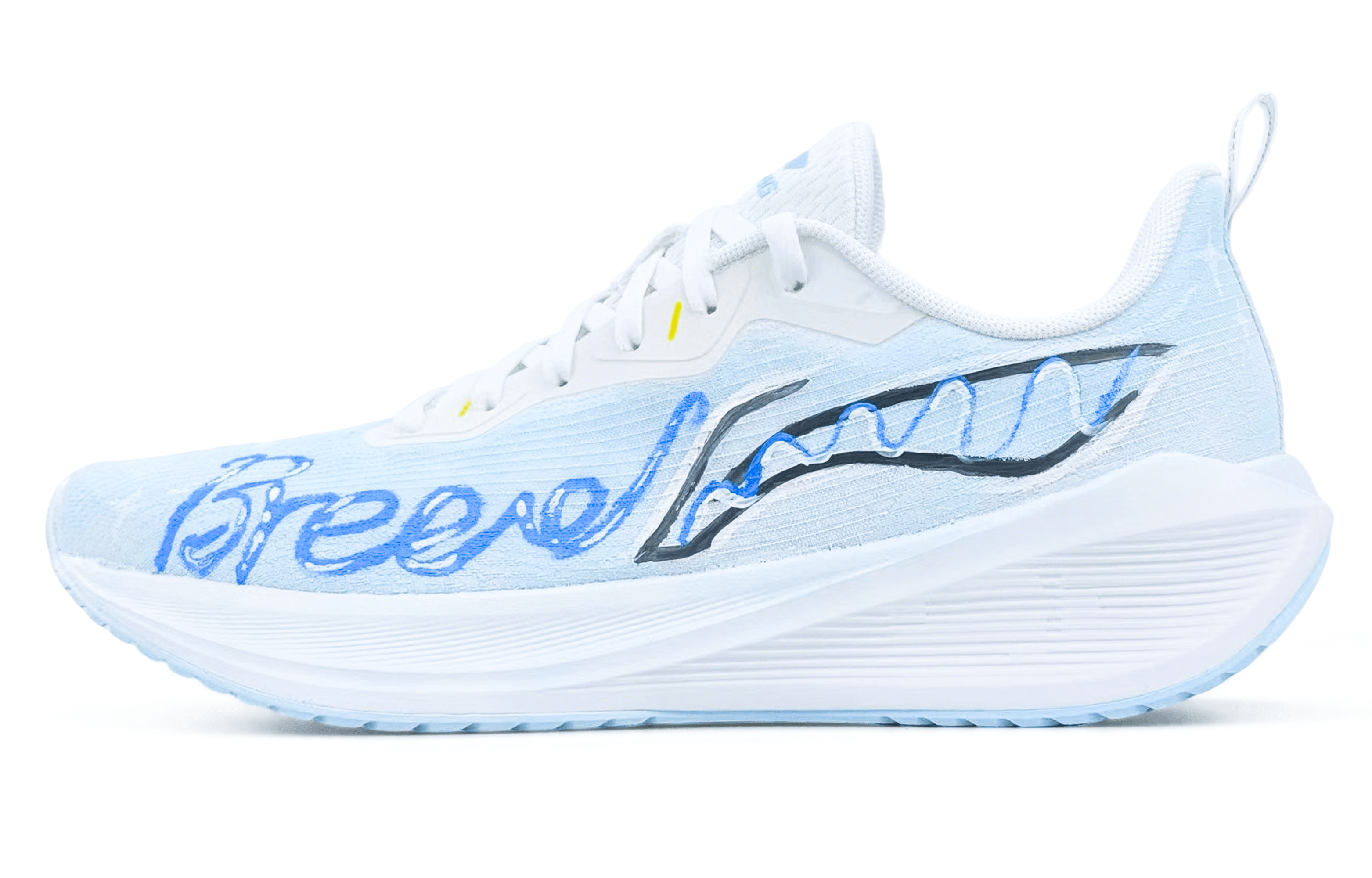 LiNing Wuyue Abrasion Resistant Breathable Slip Resistant Low top Casual Training Running Shoes Men's Blue Pink