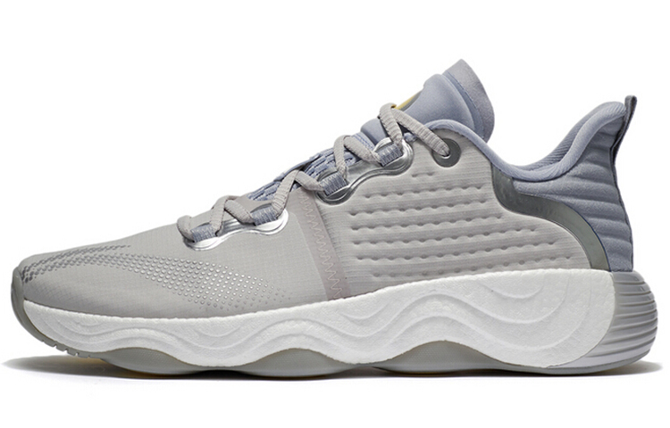 LiNing Wujie 3 Low-Top Casual Shoes Men's Microcrystalline Gray