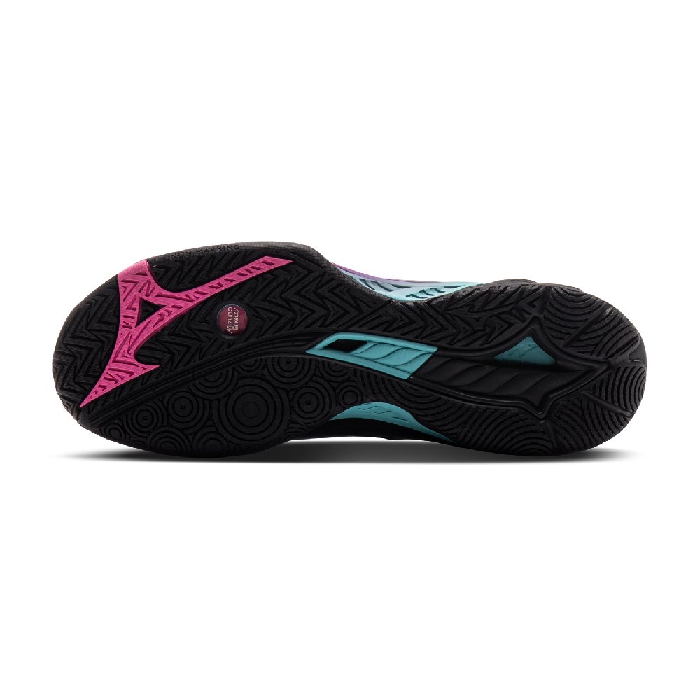 Mizuno Wave Fang 2 Wide 'Salute Hibiscus Peacock Blue'