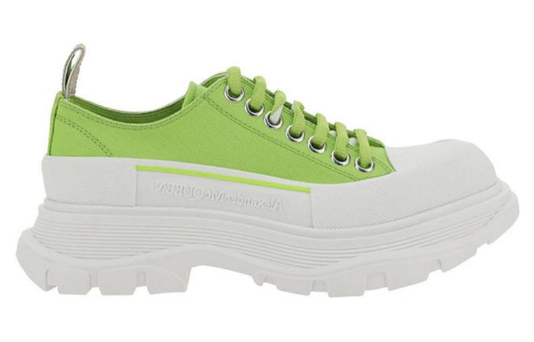 Alexander McQueen Tread Slick Low Lace Up 'Lime Green White' Women's купить в интернет-магазине Yoocart с быстрой доставкой по России.