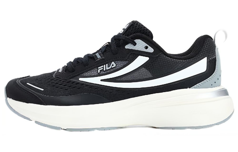 FILA NUVOLE Low Top Running Shoes Women's Black White