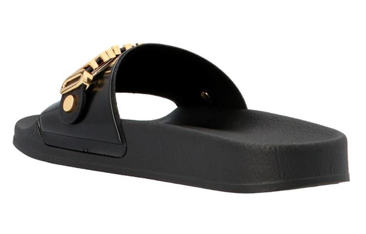 MOSCHINO Lettering Logo Slides купить в интернет-магазине Yoocart с быстрой доставкой по России.