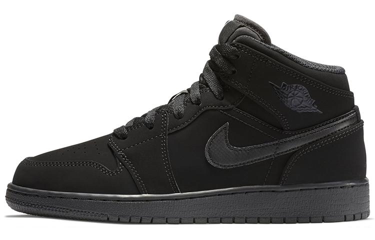 Jordan 1 Mid BG Black