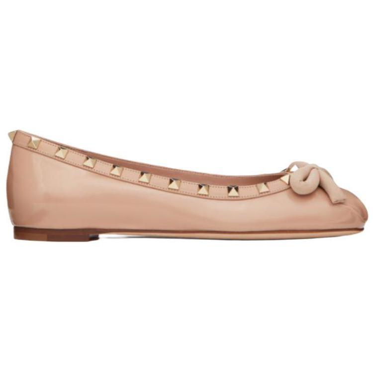 Valentino Garavani Rockstud Slip-On Ballerina Shoes Women's