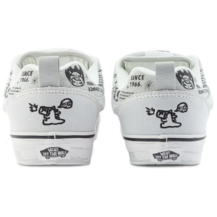 Vans X Hirono Knu Skool 'White Black'