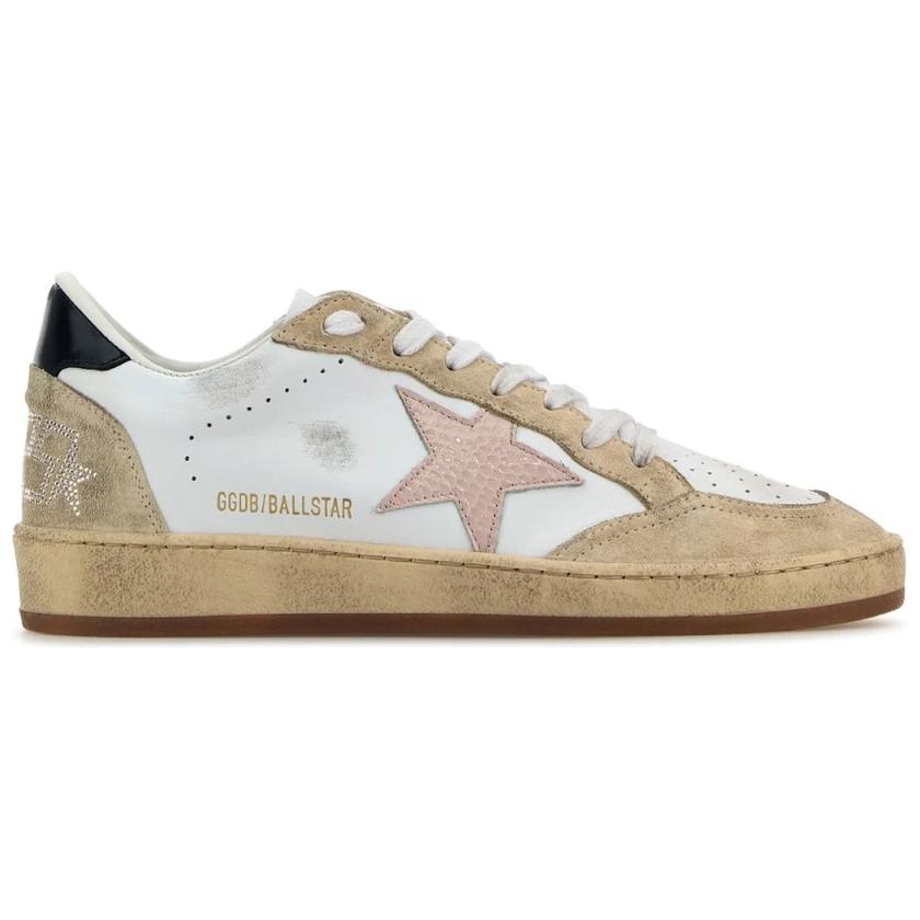 Golden Goose Low-Top Skateboard Shoes Women's Umber