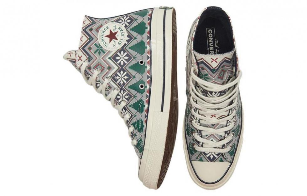 Converse Chuck 70 High 'Holiday Sweater Ash Stone' купить в интернет-магазине Yoocart с быстрой доставкой по России.