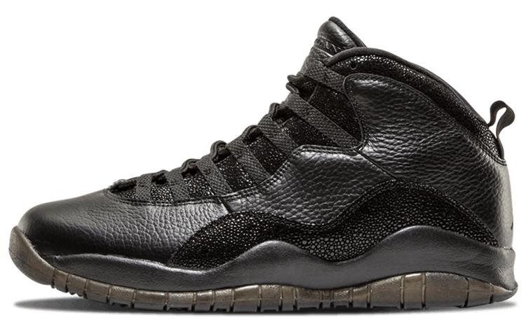 Jordan Air JORDAN 10 Винтажные баскетбольные кроссовки MID Top Мужские