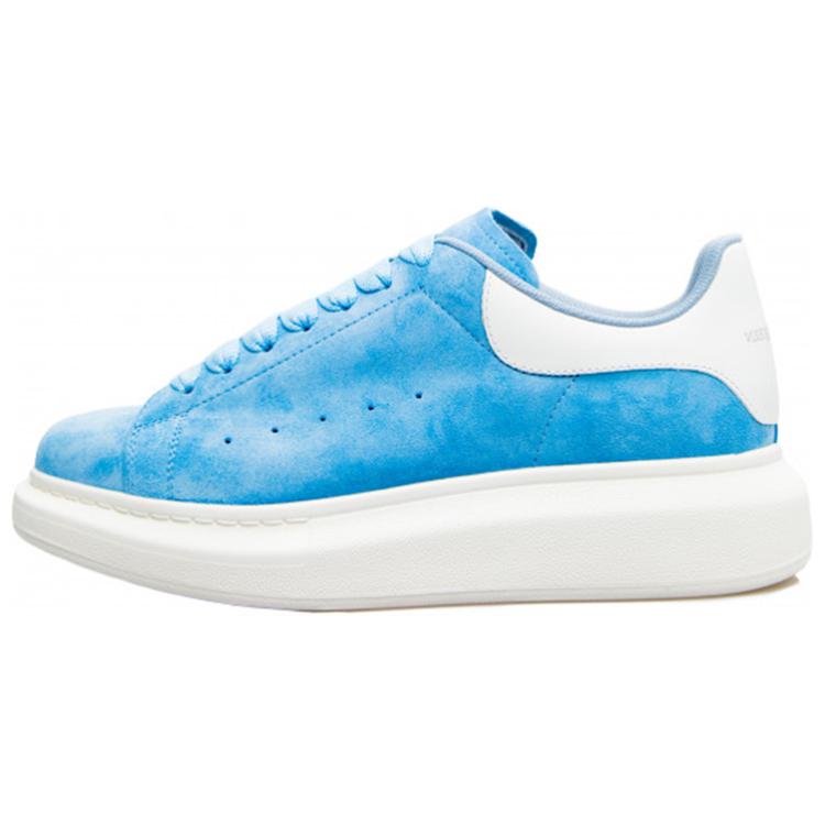 Alexander McQueen Suede Oversized Sneaker 'Blue' Women's