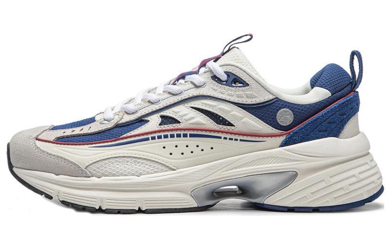 LiNing Comet LITE Yixing LITE Cushioned Slip-Resistant Low-Top Casual Shoes Men's White Blue