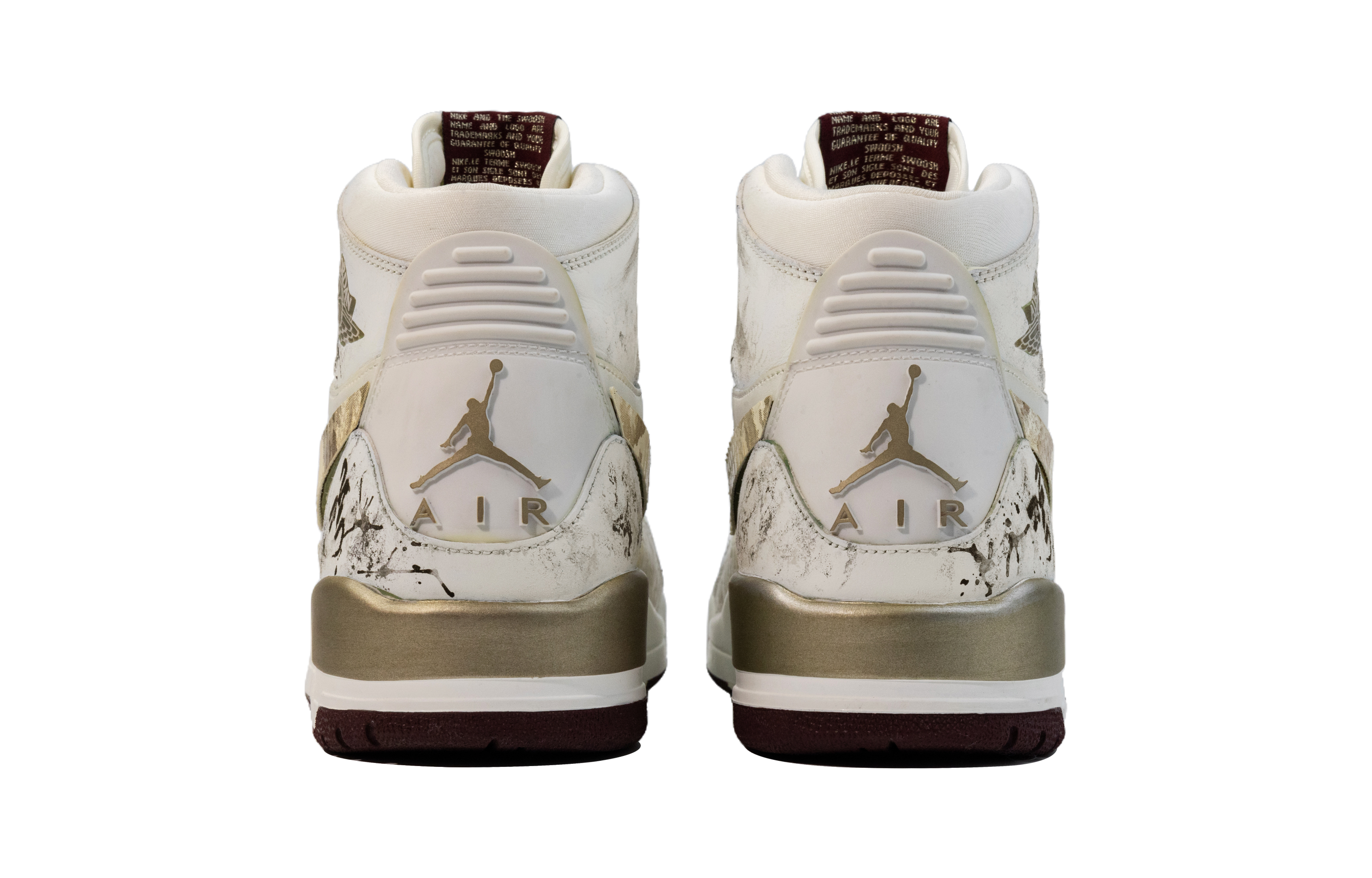 Jordan Legacy 312 Year Of The Snake Limited Edition High-Top Vintage Basketball Shoes Men's White Gold купить в интернет-магазине Yoocart с быстрой доставкой по России.
