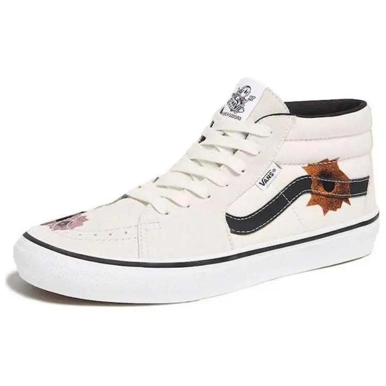 Vans Supreme X Nate Lowman X Skate Grosso Mid 'Cream'