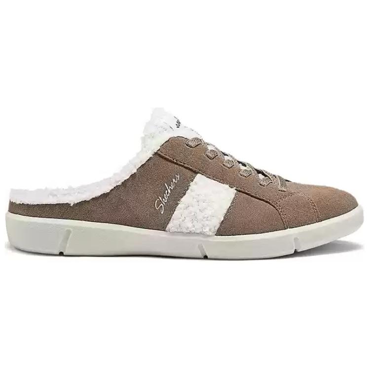 Skechers BREEZE ST Closed Toe Slippers Women's Brown