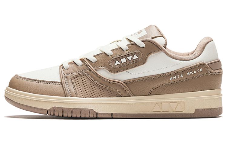 Anta AOYU Cushioning, Wear Resistant Low Top Skateboard Shoes Women's Dark Brown