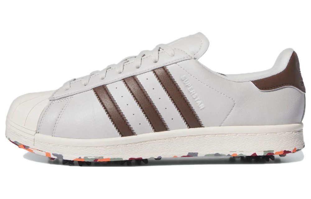 Adidas Superstar Golf Grey Brown