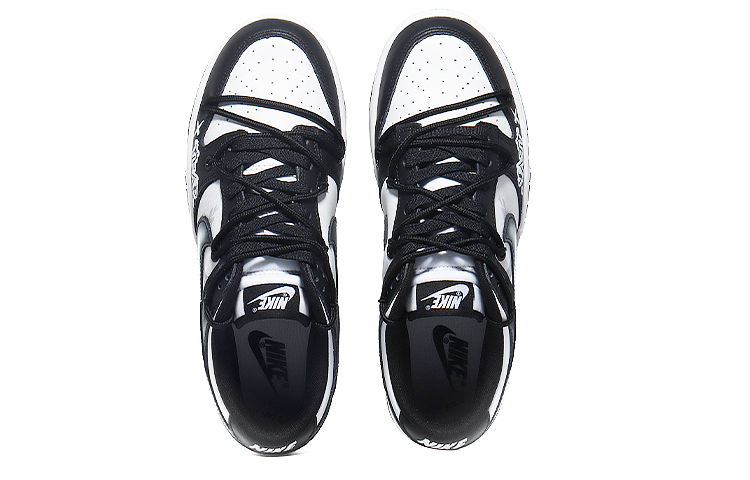 Nike Dunk Low Low-Top Skateboard Shoes GS Black White купить в интернет-магазине Yoocart с быстрой доставкой по России.