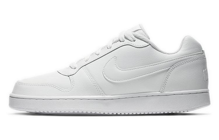 Nike EBERNON Low Coverage Slip Resistant Low Top Skateboard Shoes Women's Pure White